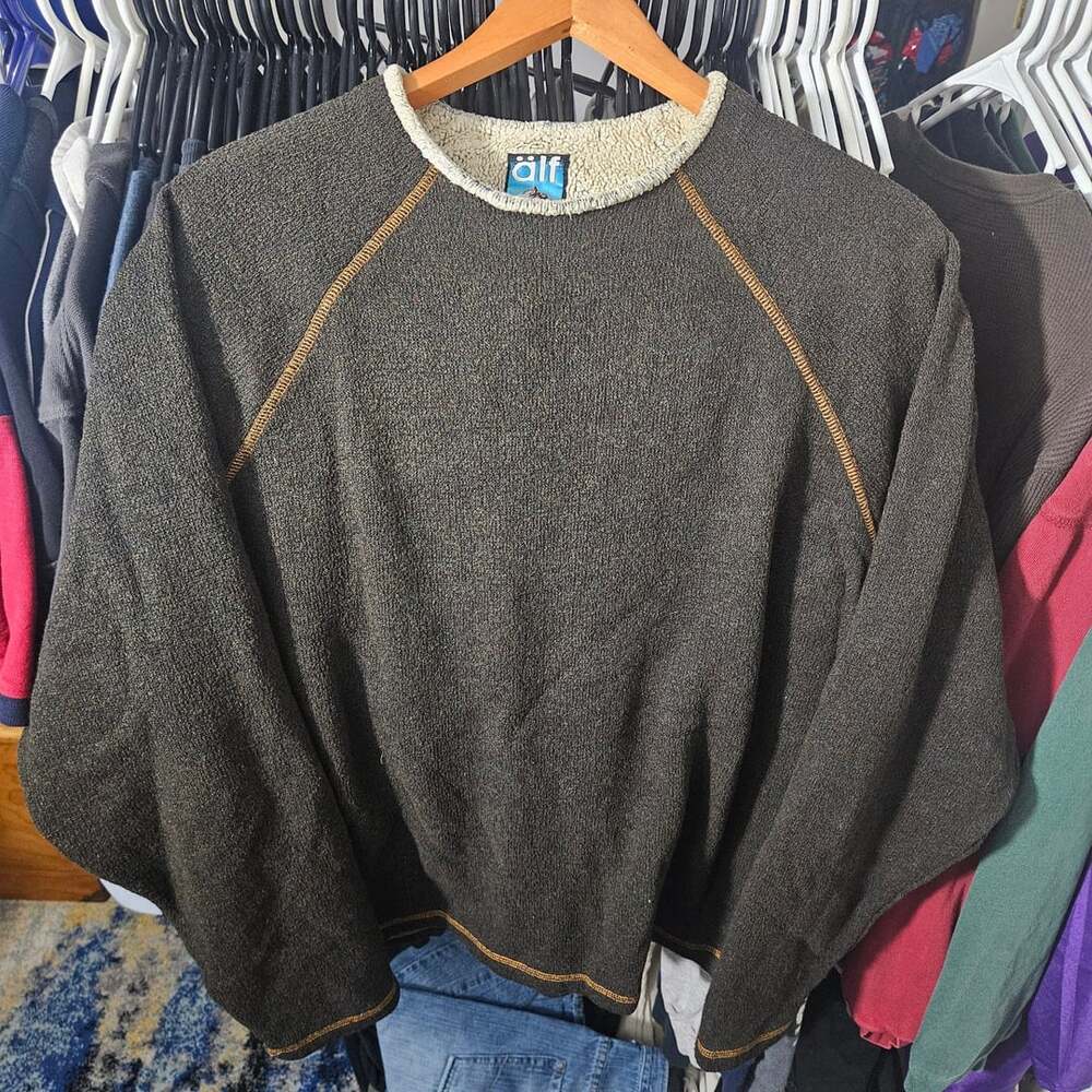 Alf Kuhl Alfpaca Fleece XL Crewneck Sweater